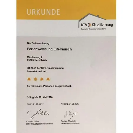 Eifelrausch Comfortable Holiday Berenbach